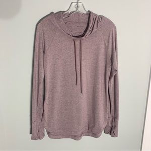 Athleta uptempo hoodie mauve S/T excellent condition barely worn